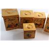 Image 2 : Wooden Canister Set and Wooden Storage Drawer Box 9'' x 7''