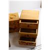 Image 3 : Wooden Canister Set and Wooden Storage Drawer Box 9'' x 7''