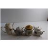 Image 5 : (4)  Tea Pots