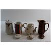 Image 3 : (4) Assorted Tea Pots - Chipped