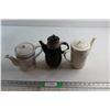 Image 1 : (3) Assorted Tea Pots