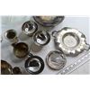 Image 2 : Glass Serving Tray and (12) pcs Assorted Silverware