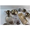 Image 2 : (16) pcs Assorted Silverplated Items
