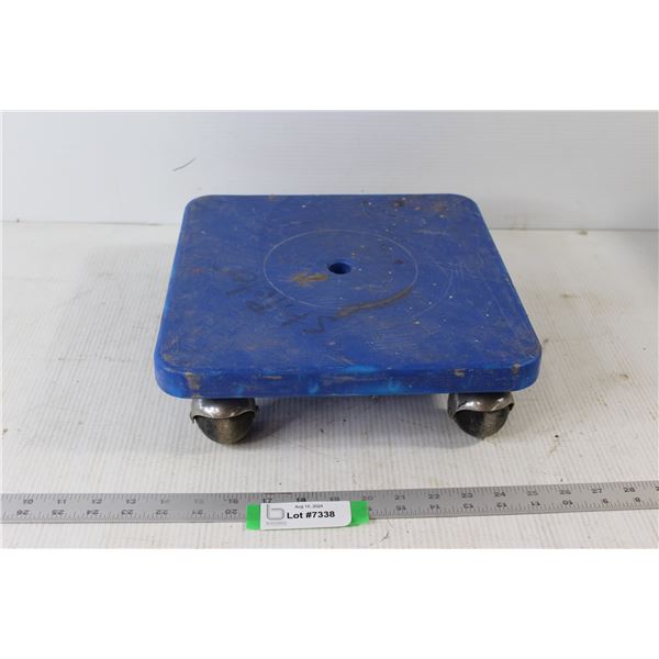 Blue Plastic Dolly