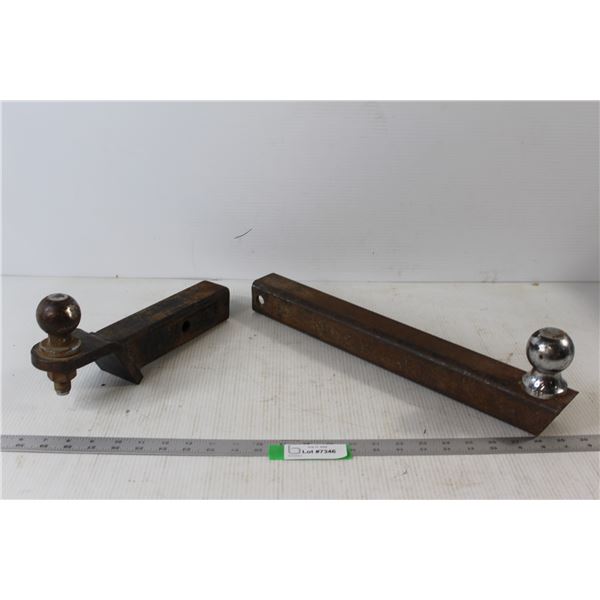 (2) Trailer/Automotive Hitches - 1 7/8 and 2"