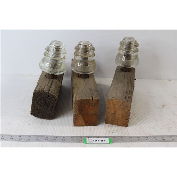 (3) Telephone Insulators