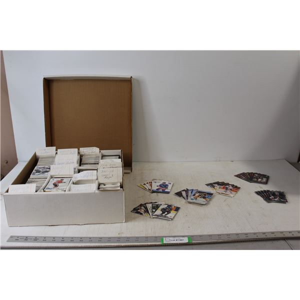 Large Box of Assorted Hockey Cards