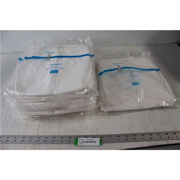 (8) Medium Breathable Micro Film Coveralls with Hood and Ankles