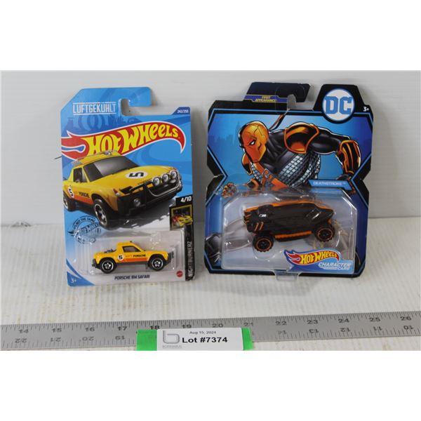 (2) Hotwheels Still Sealed DC Car