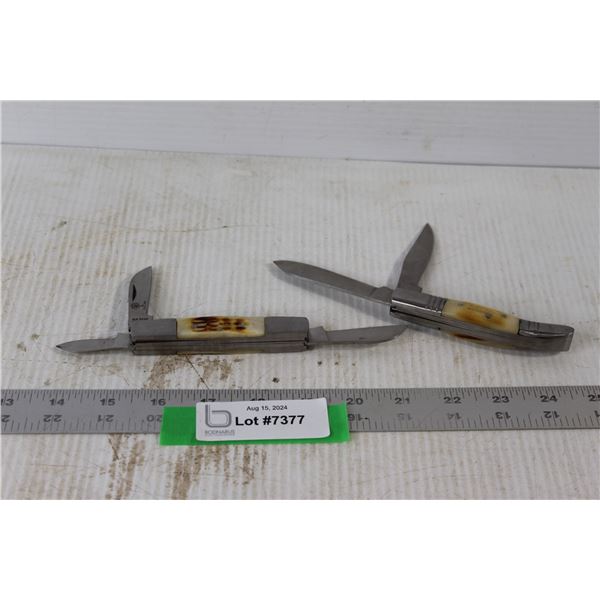 (2) Pocket Knives