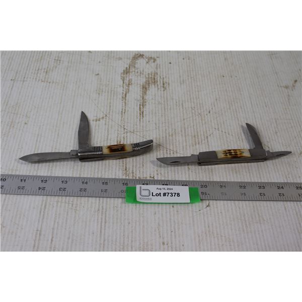 (2) Pocket Knives