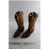 Image 1 : Mens Cowboy Boots - Size 11, Some Damage