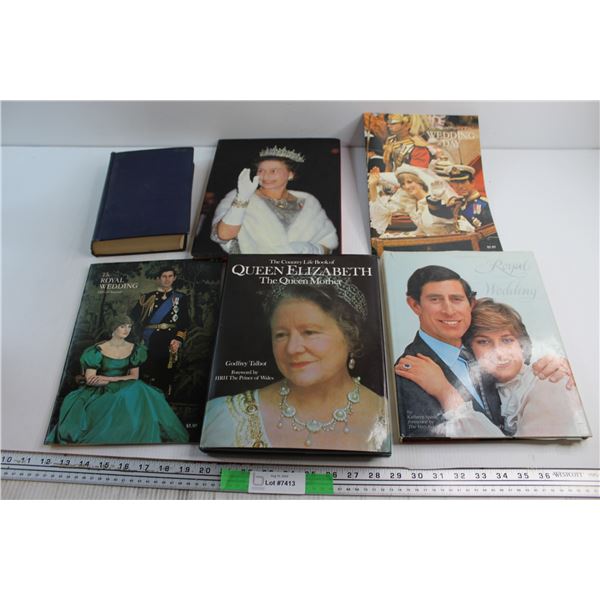 (6) Assorted Royalty Books
