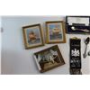Image 2 : (4) Royalty Silver Spoons, Sewing Finger, (3) Photo Frames and Misc.