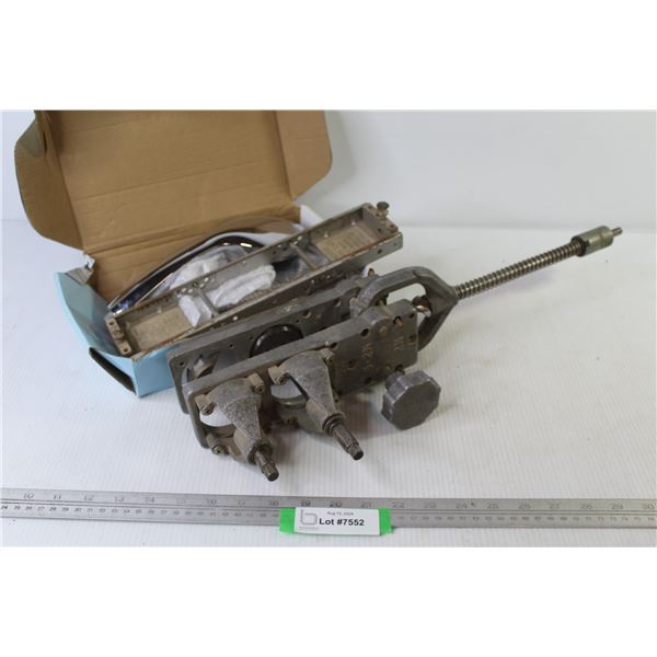 Door Knob/Lock Set Hole Cutter - Shower Head w/Hose (used) - Door Jamb Template