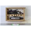 Image 1 : Campbell Hausfield Air Grinder w/Grinding Bit & Wrenches in Wooden Box