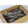 Image 2 : Impact Driver in Metal Case - Wooden Box of Assorted Drill Bits