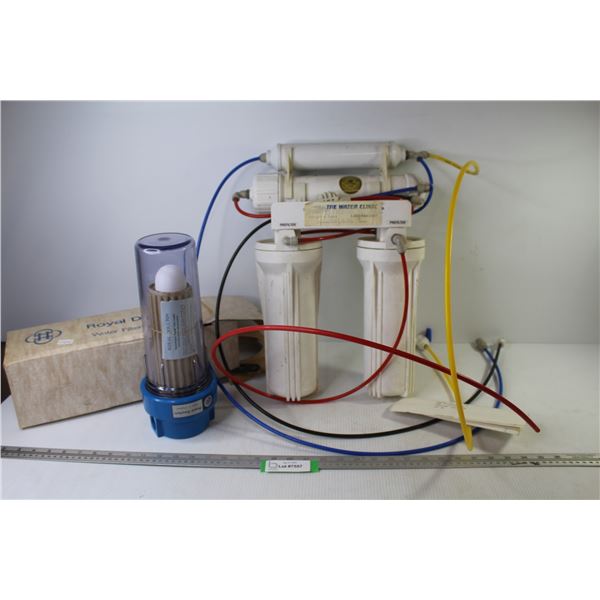 Water Clinic Water Filtration System (untested) - Royal Doulton Water Filter (unused - in box)