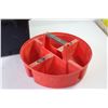 Image 2 : Plastic Tool Box (no handle - no tray) - (2) Stacking Trays