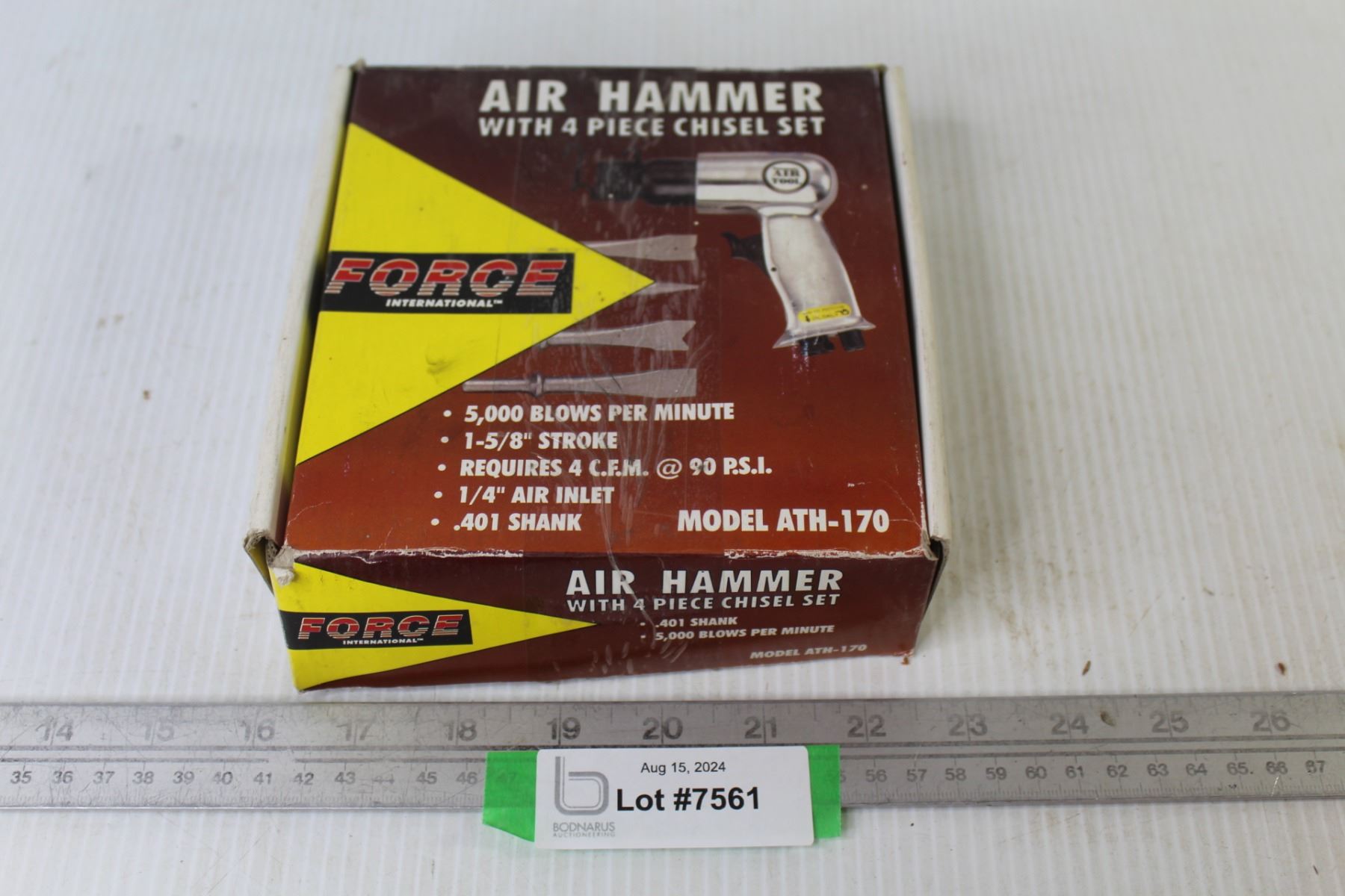 Force - Air Hammer Chisel - Bodnarus Auctioneering