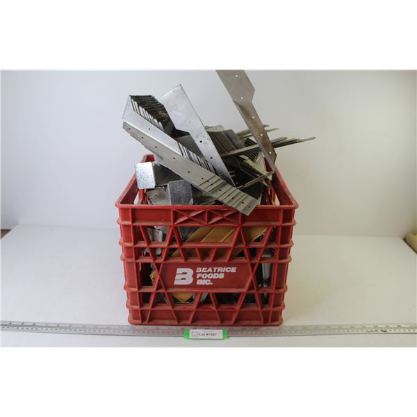 Plastic Crate of 3" Joist Hangers