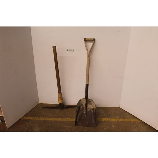 *Pick Axe & Shovel