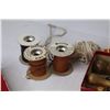 Image 2 : Leather Working Tools - Leather Lacing - Strings - Rope - (2) Engravers (working)