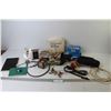 Image 1 : (2) 26" Bicycle Tubes (NIB) - Welders Plastic Cover Lenses - (2) Stethoscopes - Extension Cord - Hum