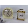 Image 2 : (4) Vintage Alarm Clocks - Thermometer