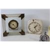 Image 3 : (4) Vintage Alarm Clocks - Thermometer