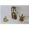 Image 4 : (11) Brass Items - Lion - Rabbit - Buffalo - Butterflies