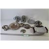 Image 1 : (9) Plated Metal Items