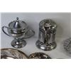 Image 2 : (9) Plated Metal Items