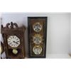 Image 2 : Spartus Electric Clock (running) - (3) Barometers