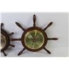 Image 3 : (2) Ships Wheel Barometers (one needs repair)