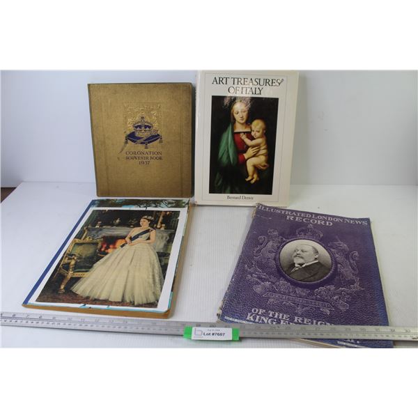 Art Treasures of Italy Book - 1973 Coronation Book - Illustrated London News Record of King Edward V