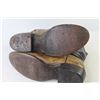 Image 3 : Leather Cowboy Boots (Size 7 1/2)
