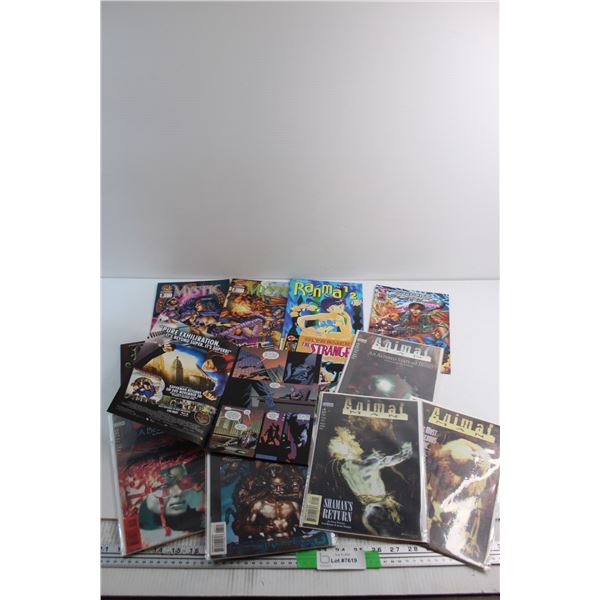 (13) Comics - The Creeper, Rust and Mystic