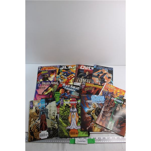 (12) Comics - Fallen Angel, Caper and Icandy