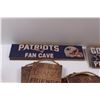 Image 2 : (20) NFL Football FAN CAVE Signs - NY Jets, San Francisco 49ers, Pittsburgh Steelers, Detroit Lions,