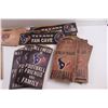 Image 3 : (20) NFL Football FAN CAVE Signs - Huston Texans, Chicago Bears, Los Angeles Chargers