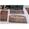 Image 4 : (20) NFL Football FAN CAVE Signs - Oakland Raiders, Seattle Seahawks, Detroit Lions, Los Angeles Cha