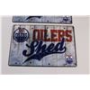 Image 2 : (2) Edmonton Oilers Shed Signs (8"x12") & (3) Edmonton Oilers Christmas Ornaments