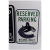 Image 3 : (2) Official NHL Vancouver Canucks Fans Only Parking Signs (Largest 18"x12")