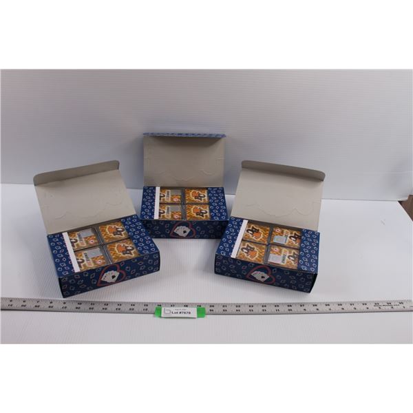 (3 Cases) Official CFL BC Lions Playing Cards - Twelve Decks Per Case