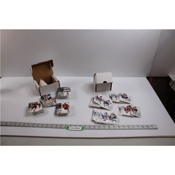 (2) Boxes Upper Deck NHL Trading Cards - 2021-22 Series 1 Base Set & 2017-18 SP Authentic