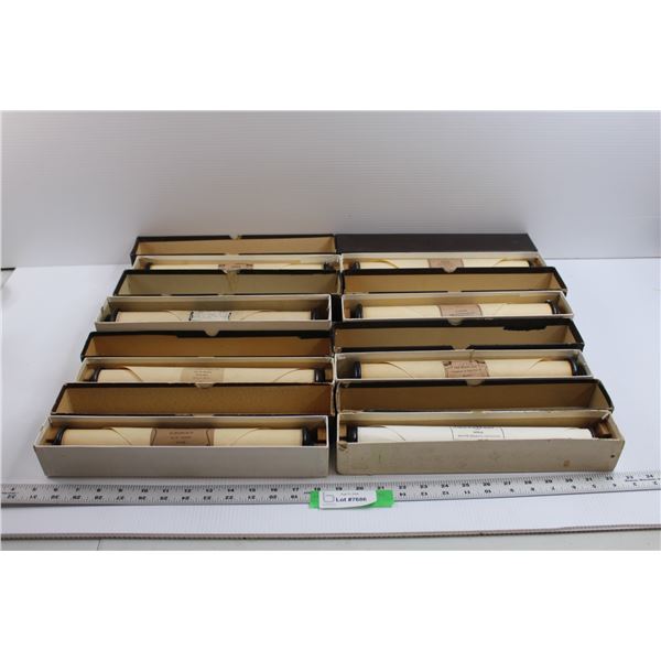 (8) Player Piano Rolls of Various Titles