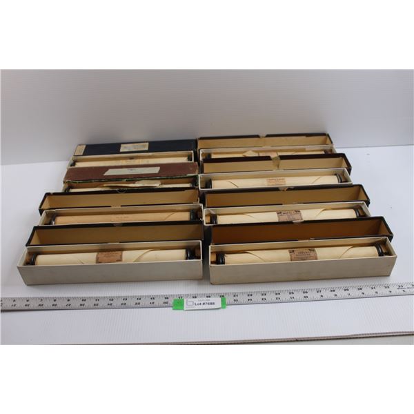 (8) Player Piano Rolls of Various Titles