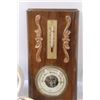 Image 3 : (6) Vintage Clocks & Barometer & American Flag