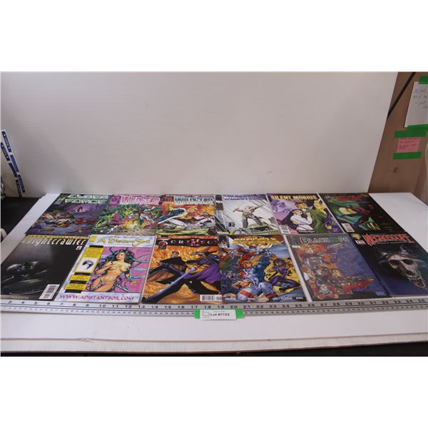 (12) Comic Books: Crimson, Wildstar, Silent Mobius, Misc.